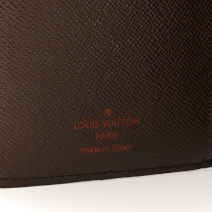 Louis Vuitton Damier Ebene Pocket Agenda Cover 6 of 8