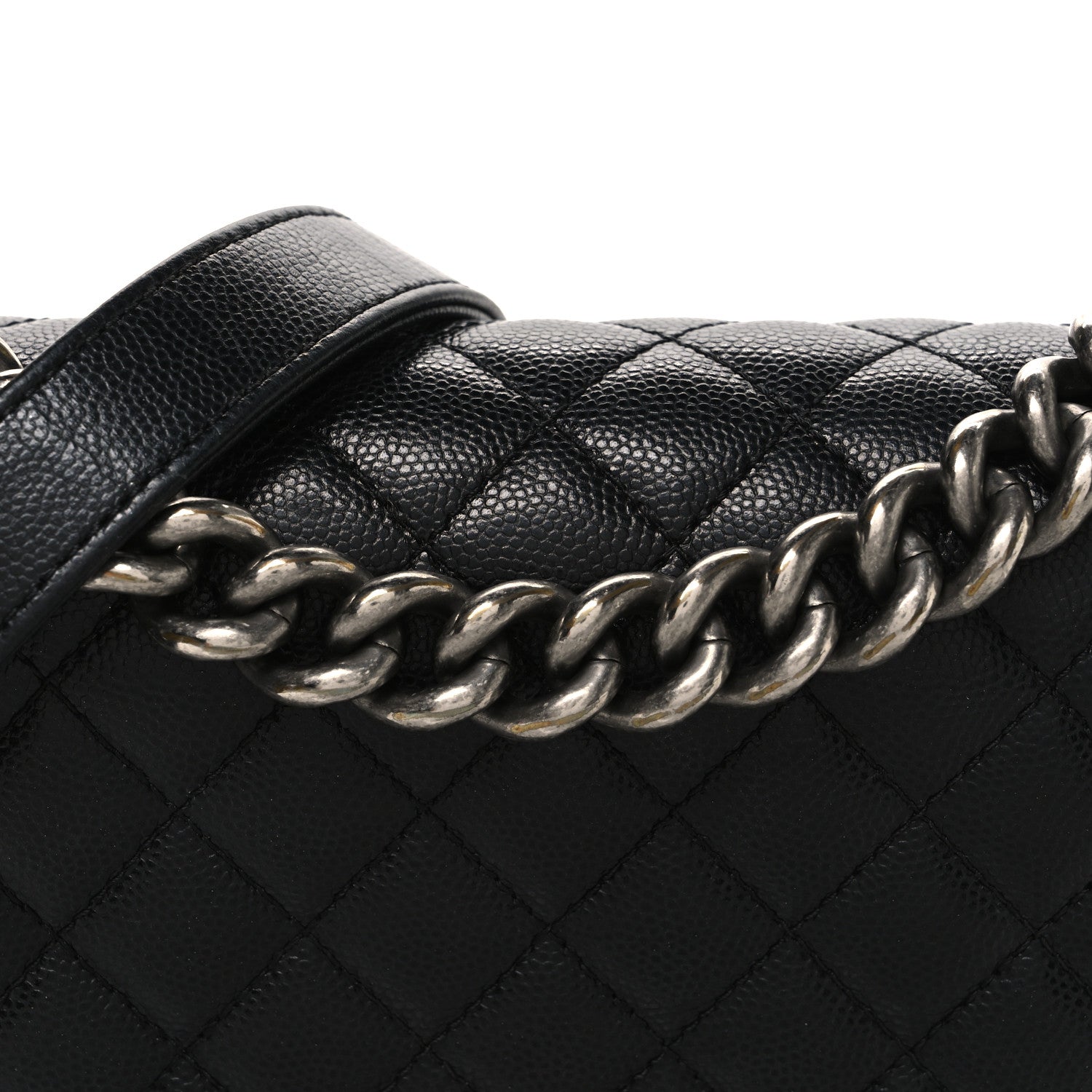 Chanel Caviar Quilted Small Boy Flap Black 8 of 10