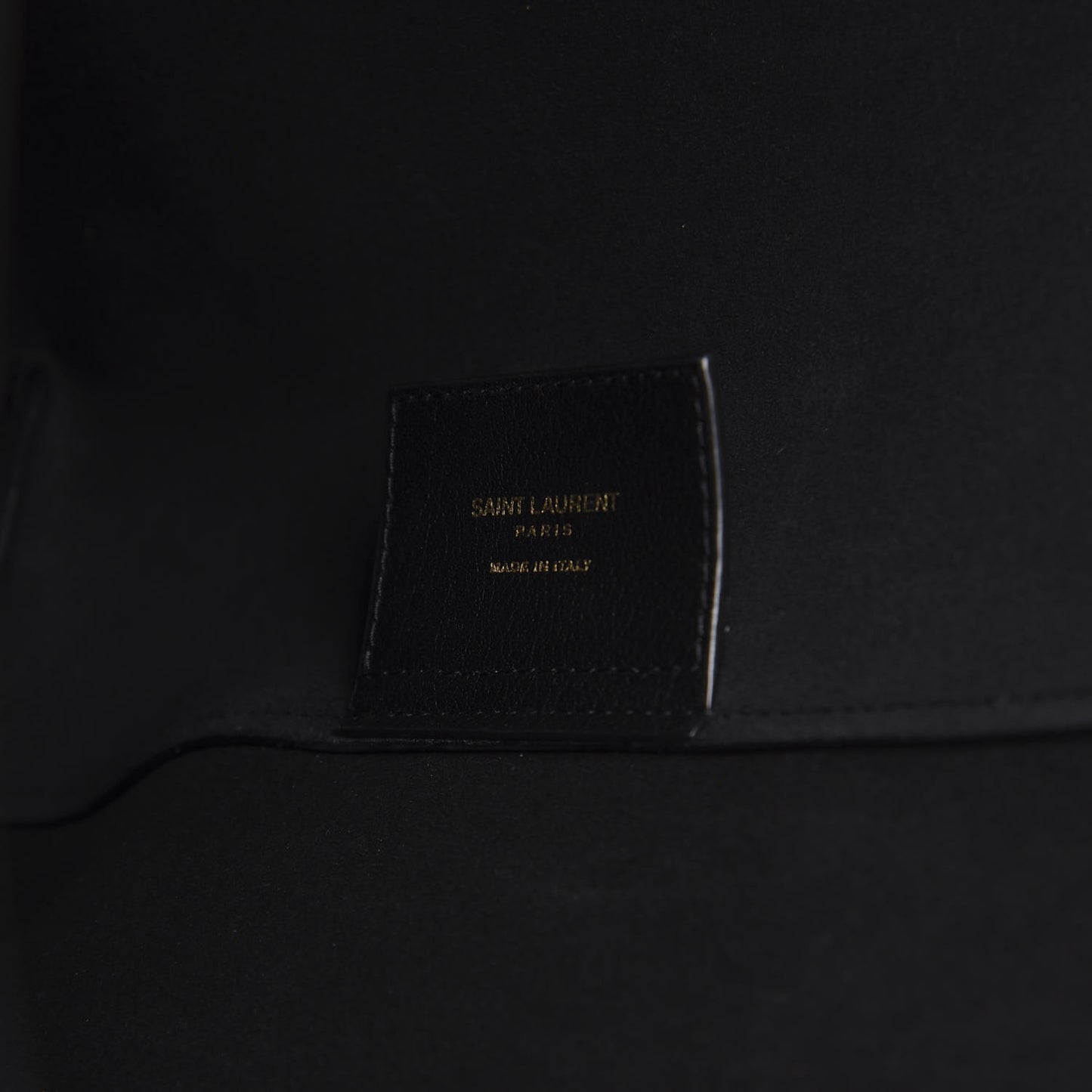 Calfskin Large Shopping Tote Black
