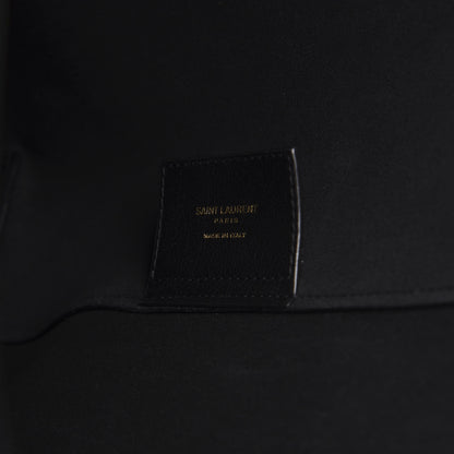 Saint Laurent Calfskin Large Shopping Tote Black 6 of 9