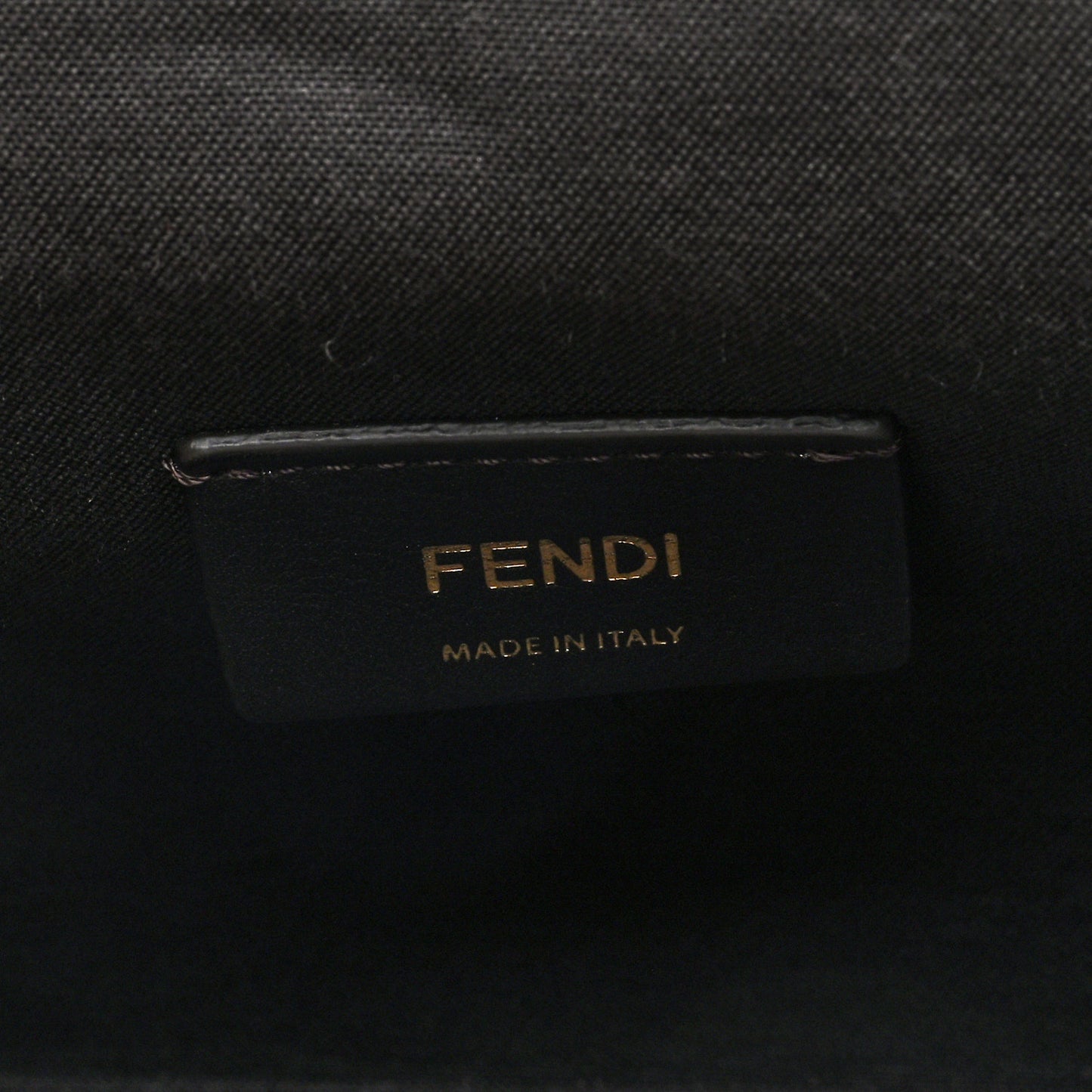 Raffia Chenille Shiny Nappa FF 1974 Small Fendi First Natural White Miele Scuro