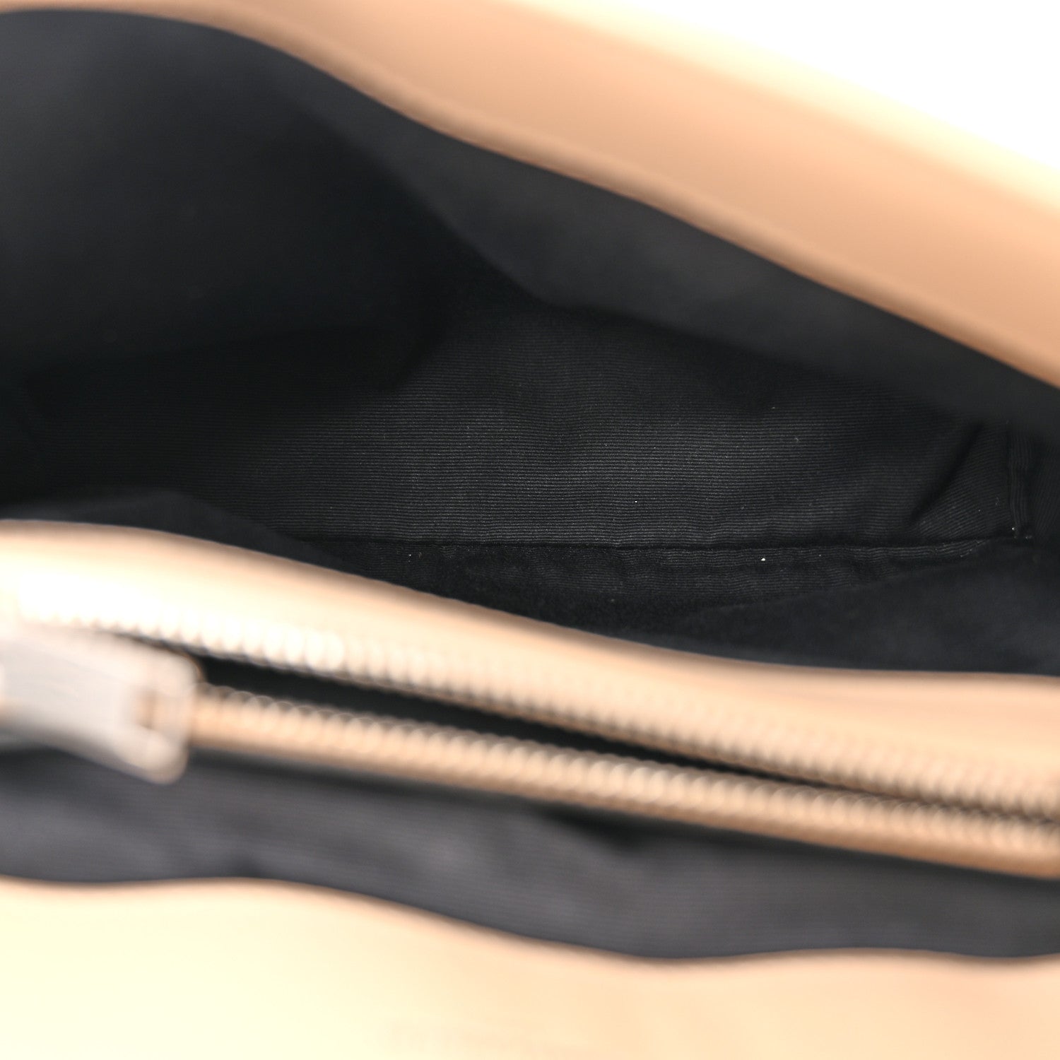 Saint Laurent Calfskin Y Quilted Monogram Small Loulou Chain Satchel Dark Beige 5 of 10