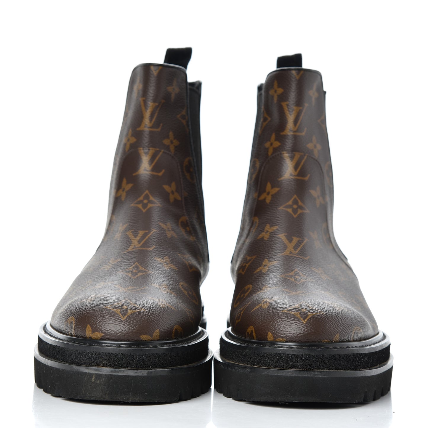 Monogram Mens Black Ice Chelsea Boots 9