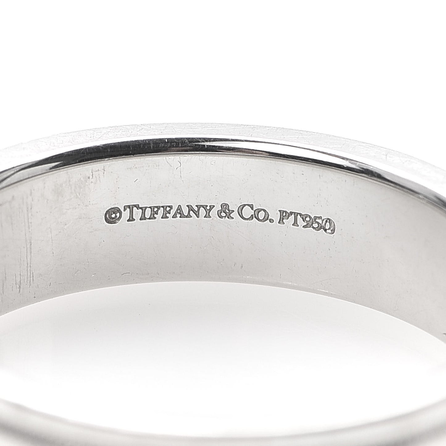 Platinum 6mm Essential Double Milgrain Band Ring 66 11.5