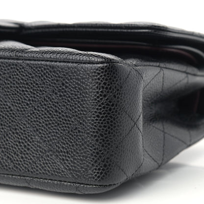 Chanel Caviar Quilted Medium Double Flap Black 9 of 9