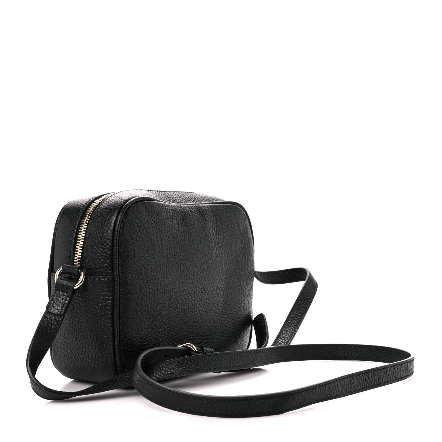 Gucci Pebbled Calfskin Small Soho Disco Bag Black 3 of 11