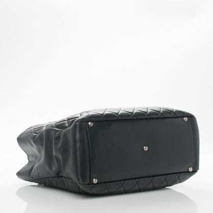 Chanel Caviar Quilted XL Grand Shopping Tote GST Dark Grey 4 of 11