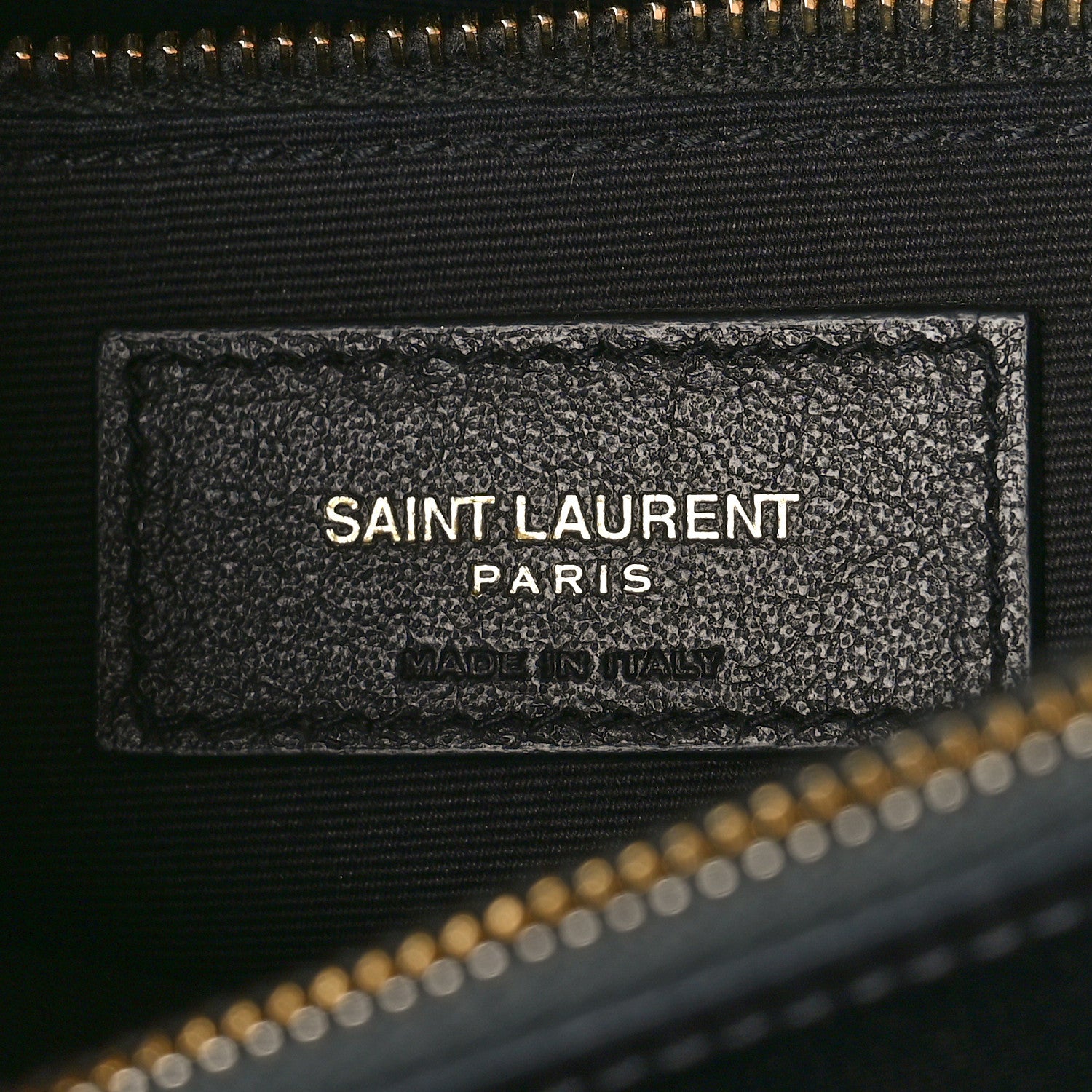 Saint Laurent Calfskin Y Quilted Monogram Medium Loulou Chain Satchel Dark Smog 7 of 9