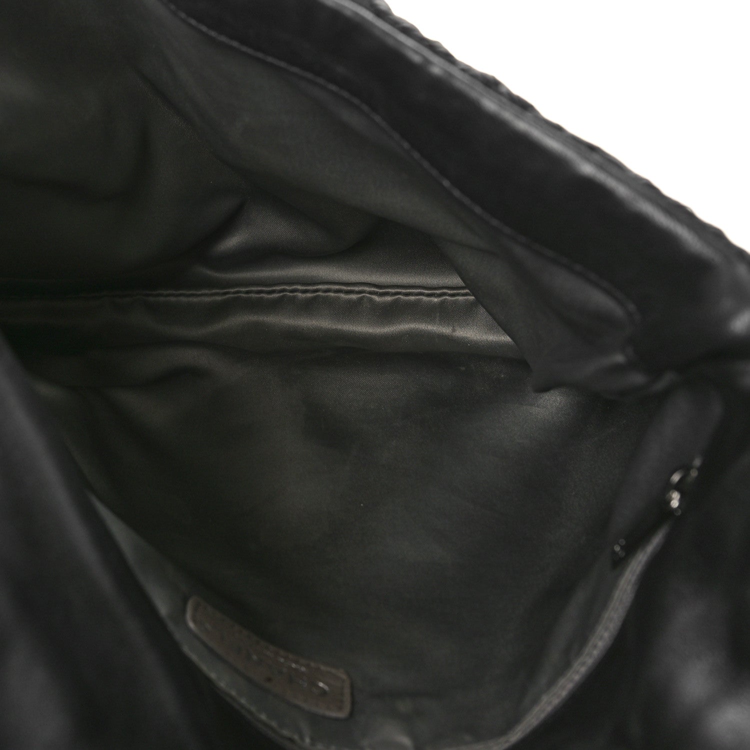 Chanel Lambskin Stitched Large Walk Of Fame Flap Black 5 of 9