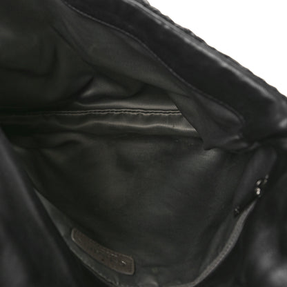 Chanel Lambskin Stitched Large Walk Of Fame Flap Black 5 of 9