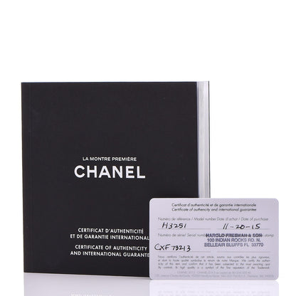 Chanel Stainless Steel Mother of Pearl 20mm Chain Premiere Quartz Watch 8 of 8