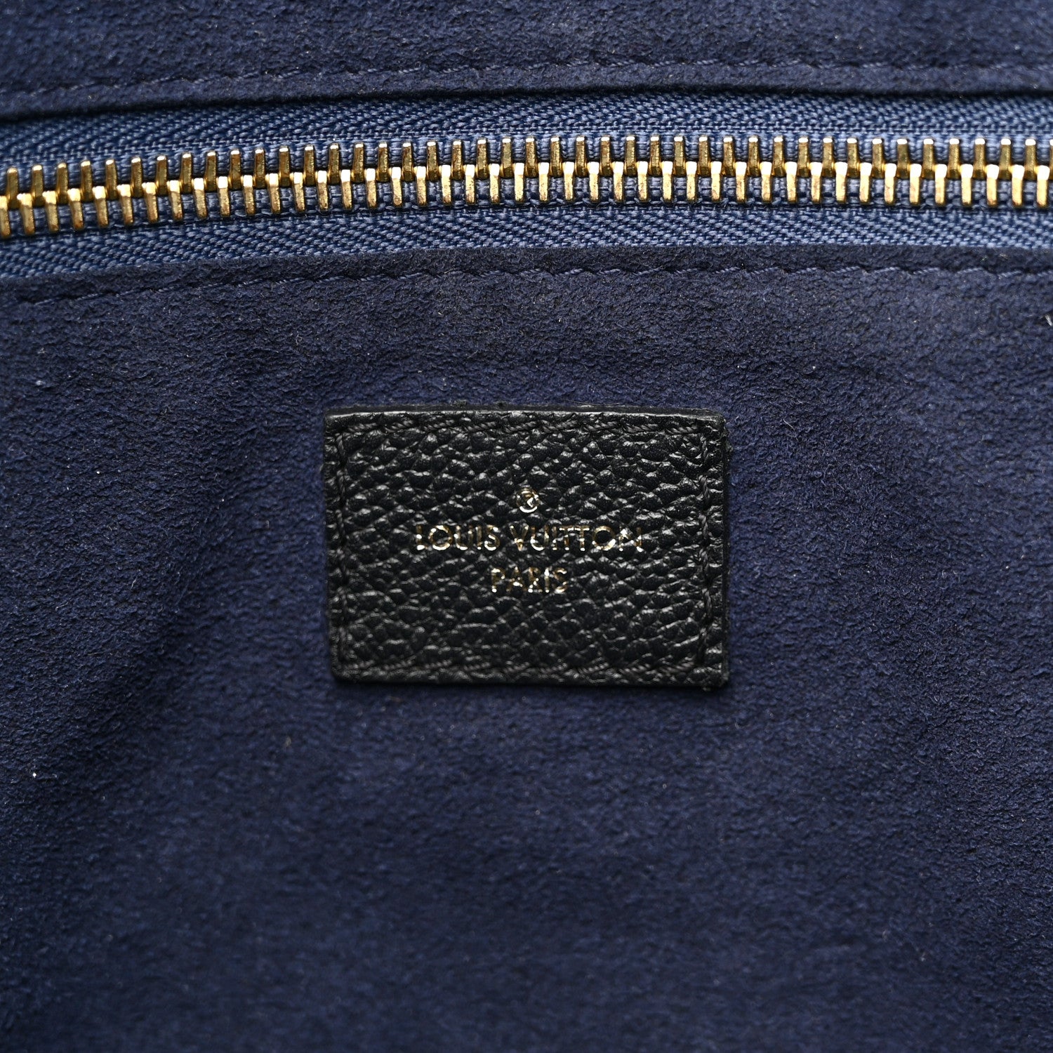 Louis Vuitton Empreinte Monogram Giant Neverfull MM Black 6 of 16