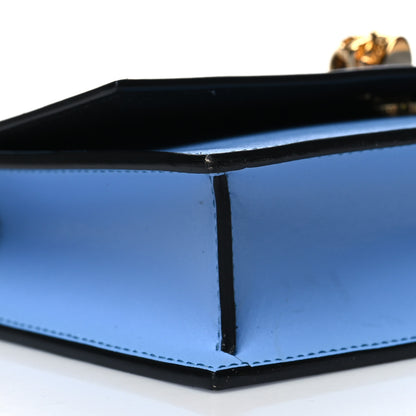 Alexander McQueen Calfskin Mini Skull Chain Crossbody Bag Blue 7 of 8