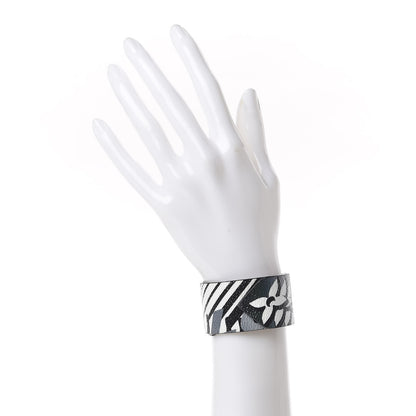 Louis Vuitton Monogram Speedy Slap Bracelet Grey 2 of 6