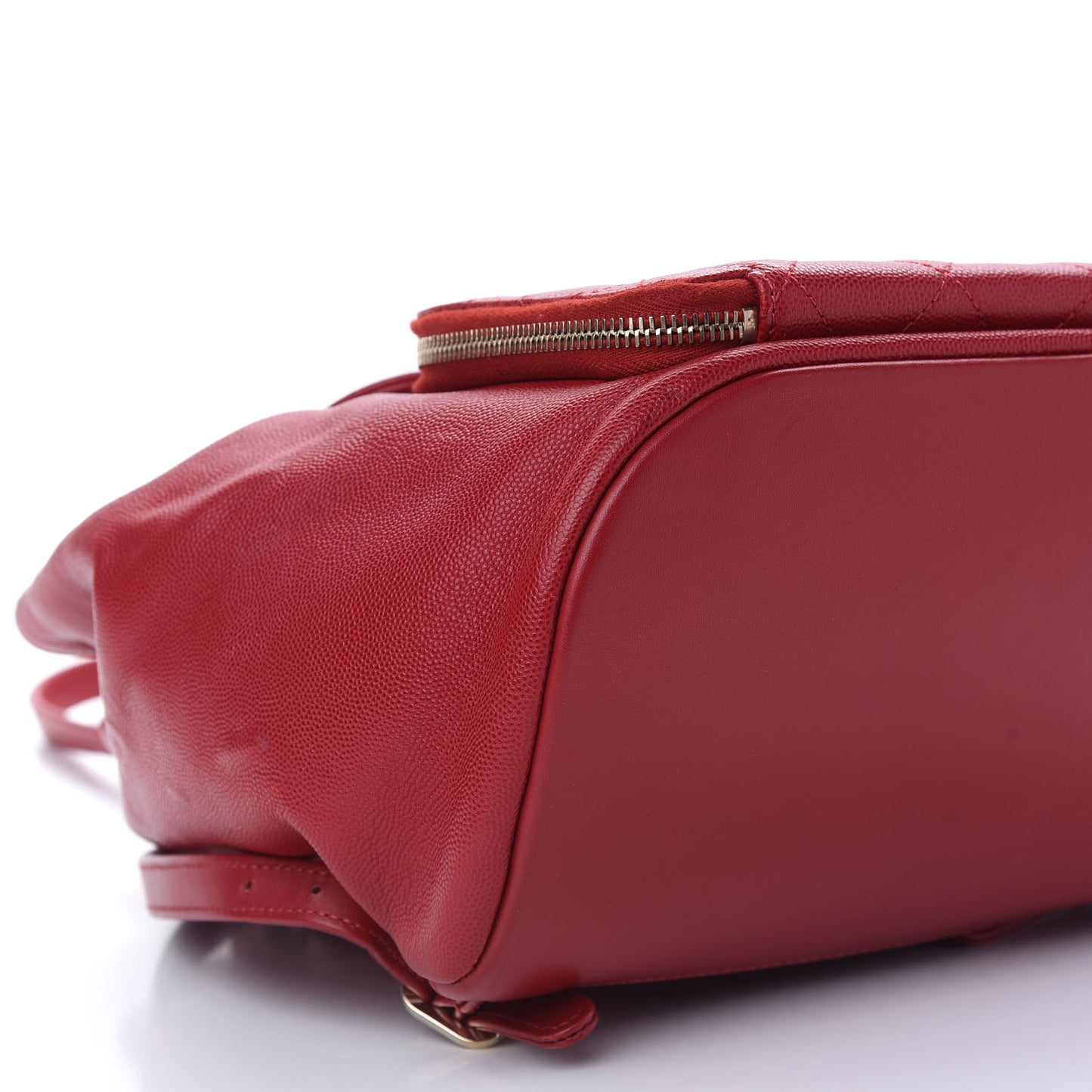 Caviar Quilted Business Affinity Backpack Dark Red