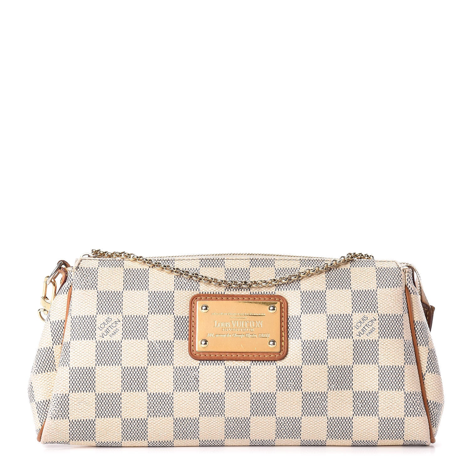 Louis Vuitton Damier Azur Eva Clutch 1 of 14