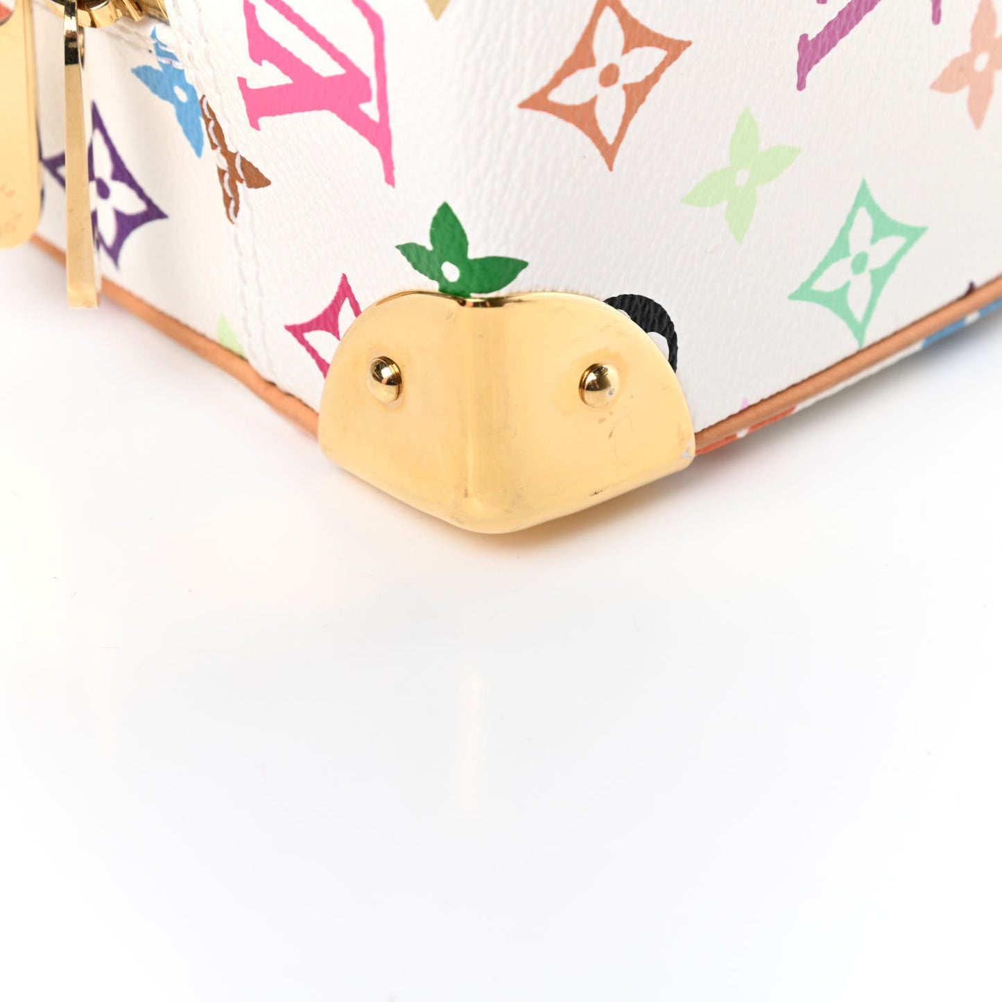 Monogram Multicolor Trouville White