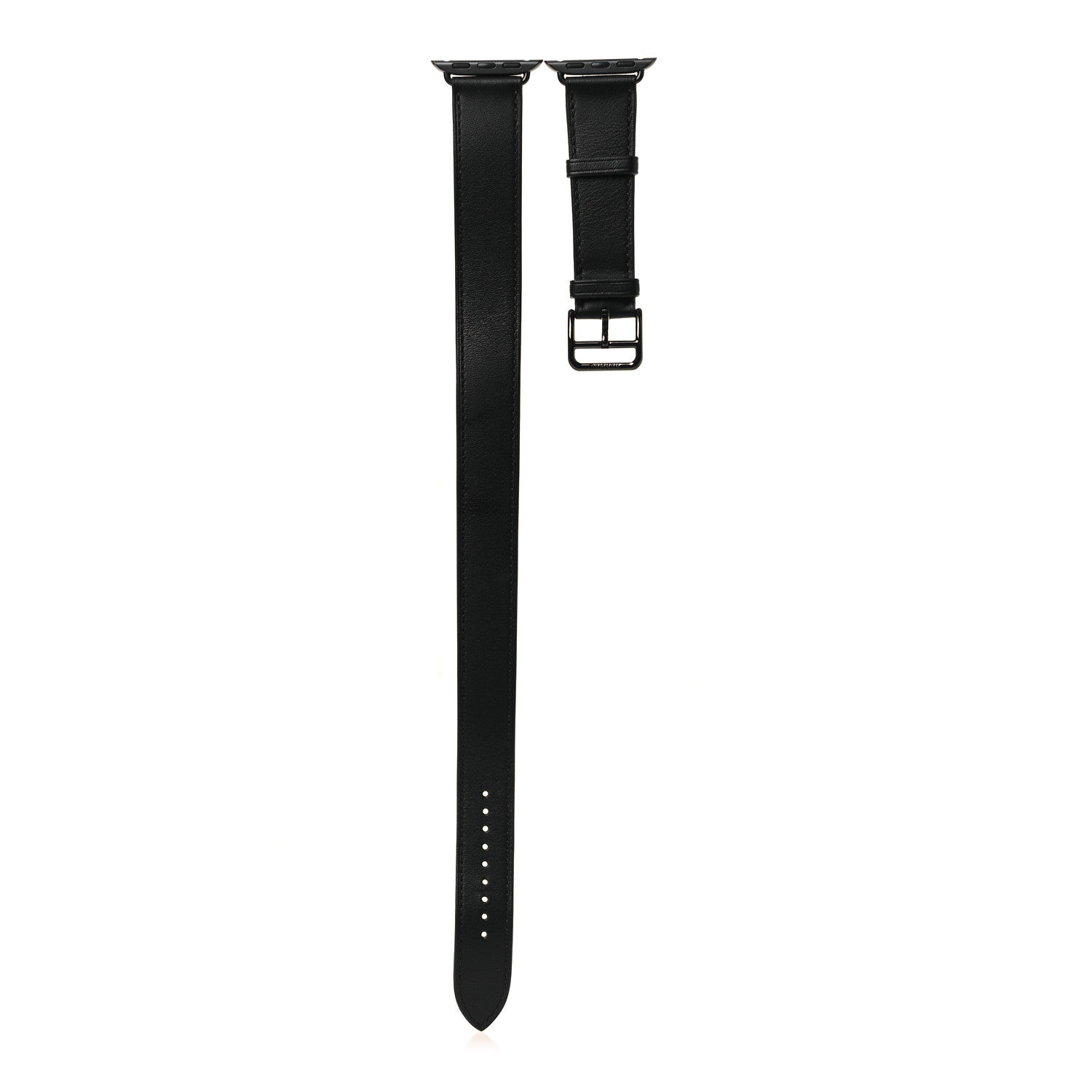 Hermes Swift 40mm Apple Watch Double Tour Band Black 1 of 7