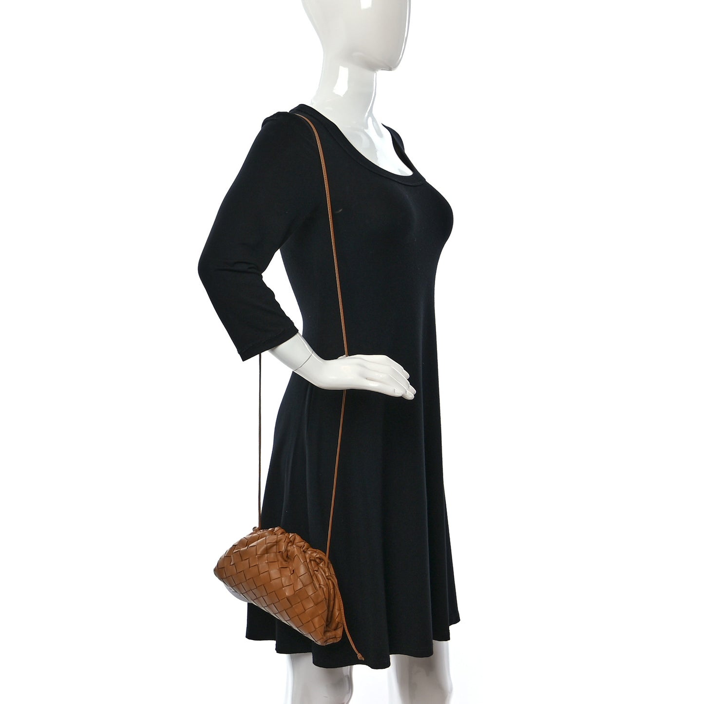 Nappa Intrecciato The Mini Pouch Carmel