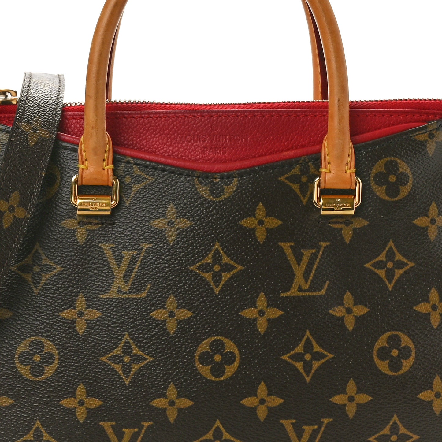 Monogram Pallas BB Cherry