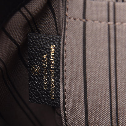 Louis Vuitton Empreinte Montaigne MM Black 7 of 10