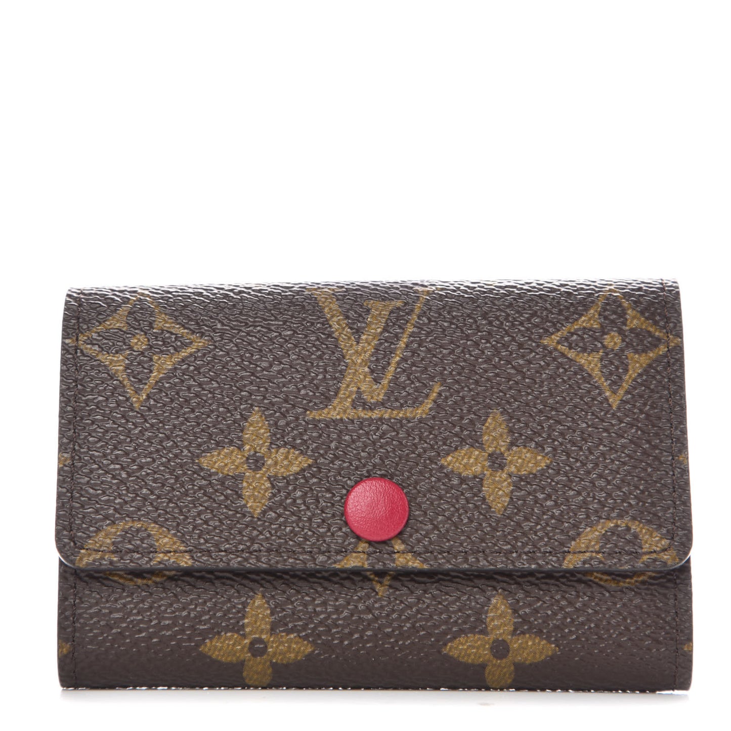 Monogram 6 Key Multicles Holder Fuchsia