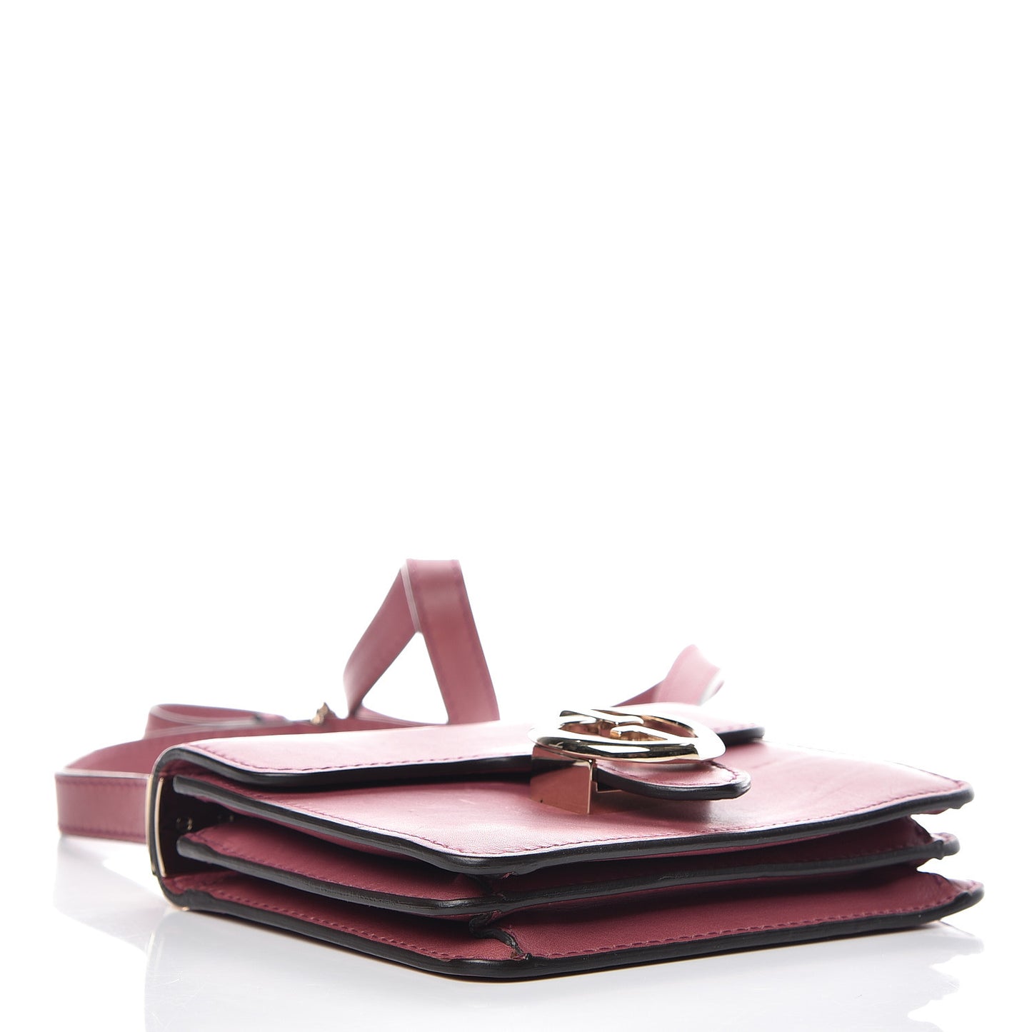 Calfskin Small 1973 Shoulder Flap Bag Peonia Flower