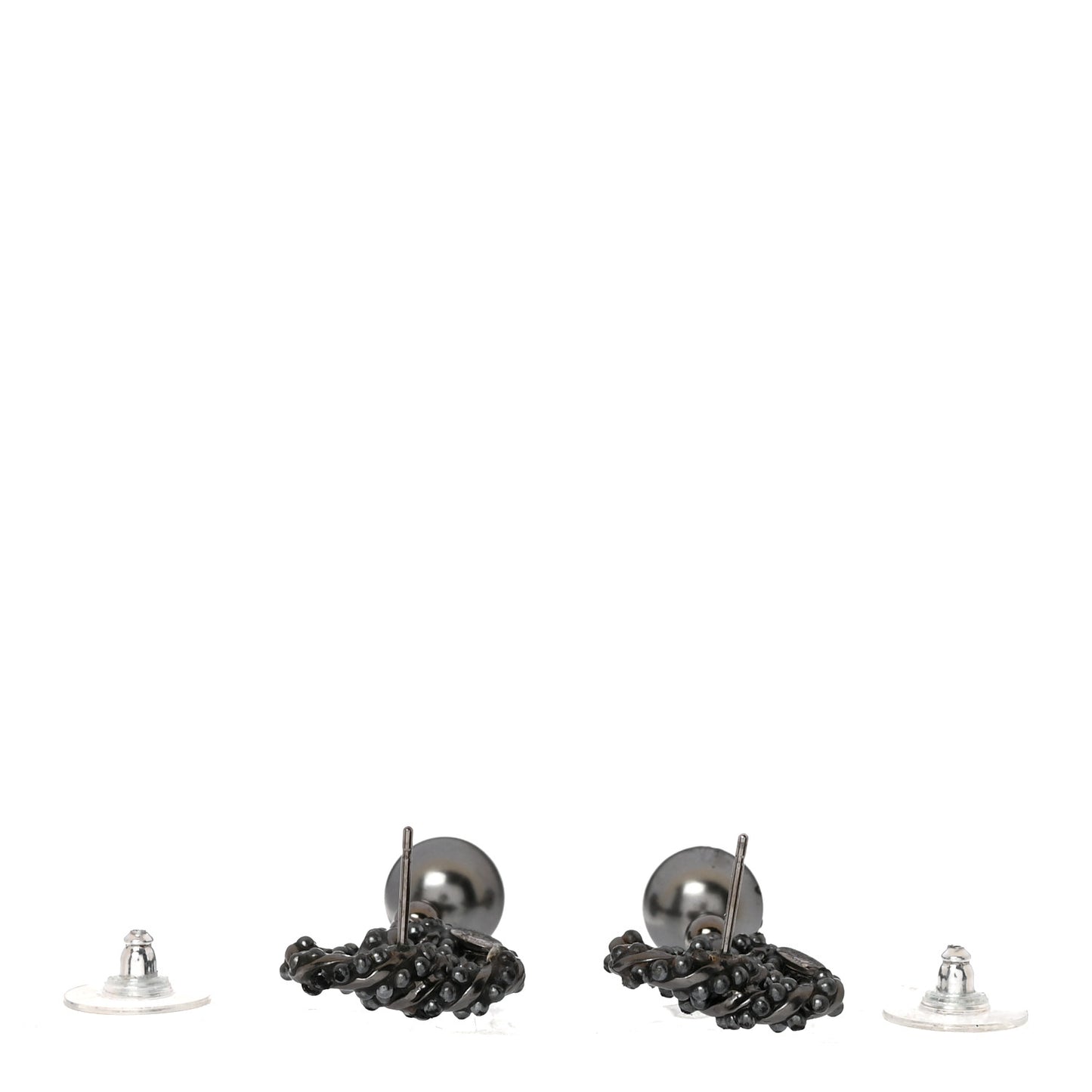 Ruthenium CC Drop Earrings