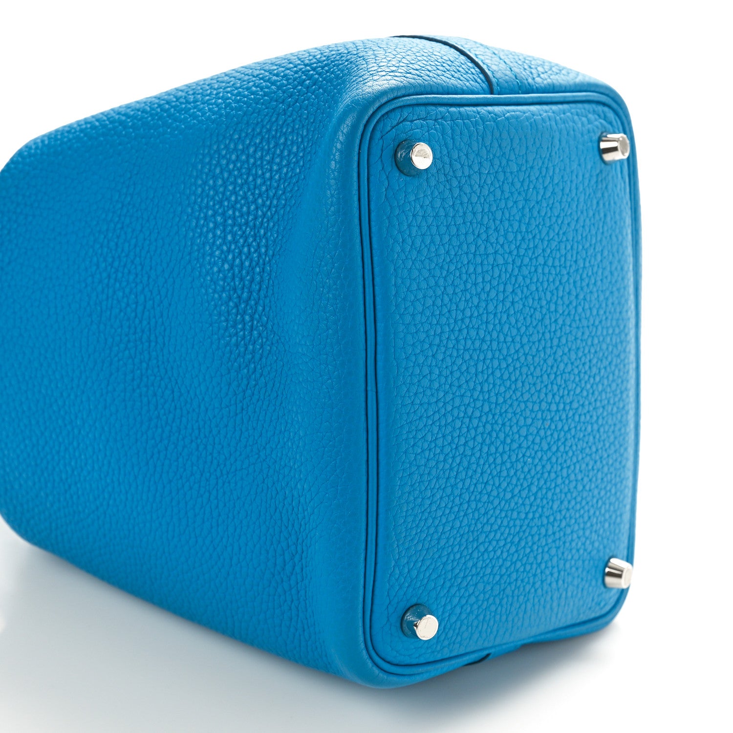 Hermes Taurillon Clemence Picotin Lock 18 PM Bleu Frida 8 of 9