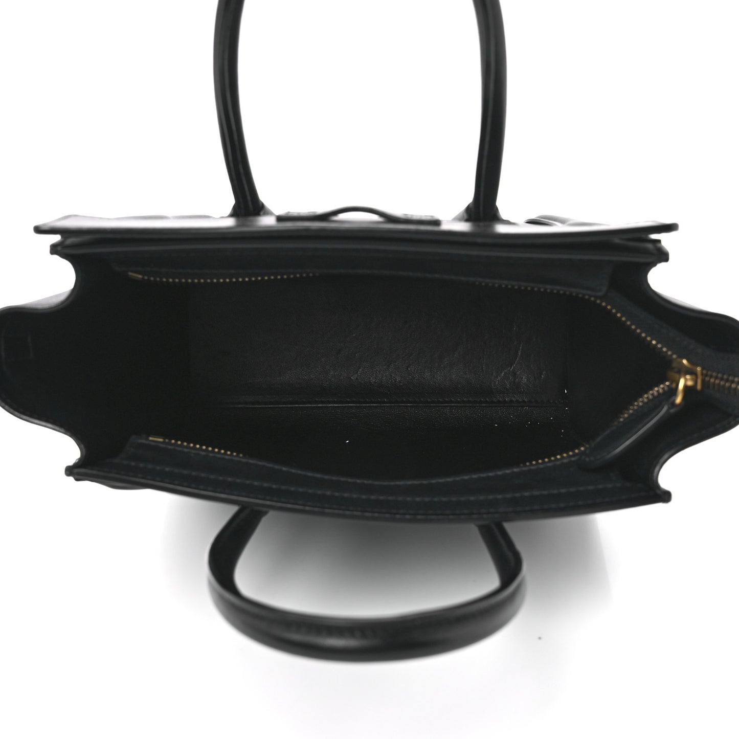 Smooth Calfskin Nano Luggage Black