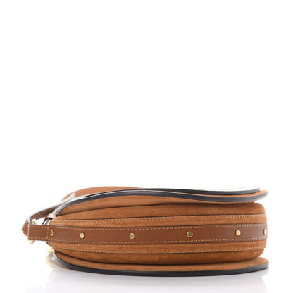 Chloe Calfskin Suede Small Pixie Bag Caramel 4 of 6