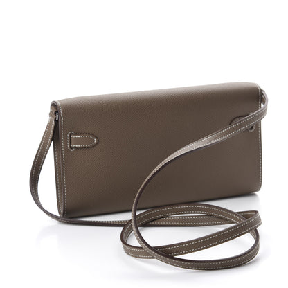 Hermes Epsom Kelly Wallet To Go Etoupe 3 of 10