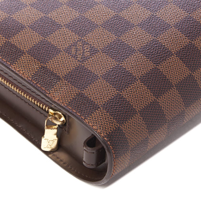 Louis Vuitton Damier Ebene Pochette Saint Louis Clutch 6 of 7