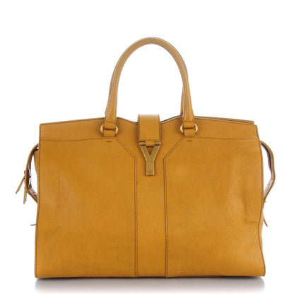 Saint Laurent Sheepskin Large Cabas ChYc Mustard 1 of 8