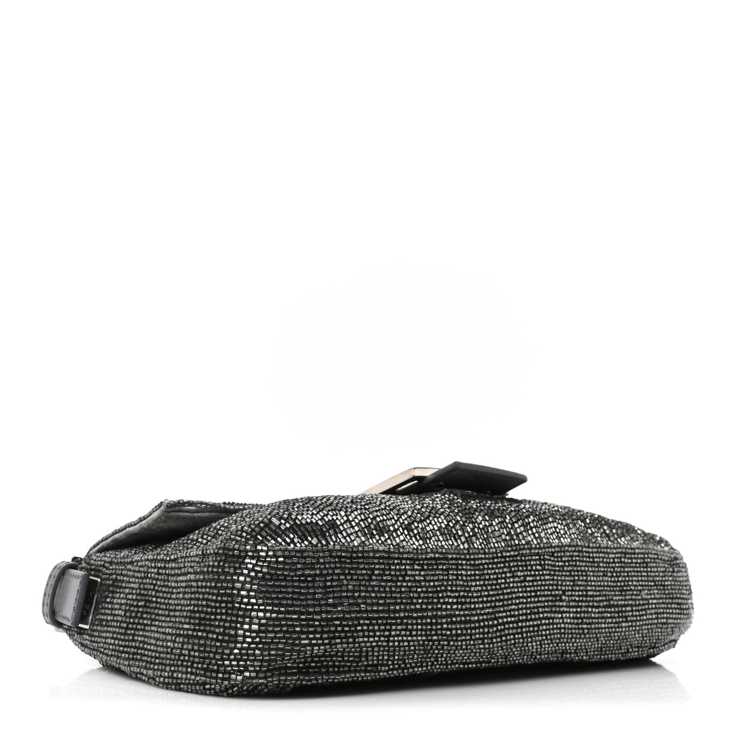 Sequin Beaded Baguette Grey
