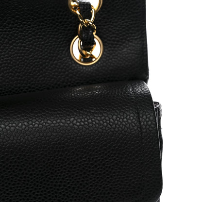 Chanel Caviar Quilted Small Double Flap Black 12 of 13