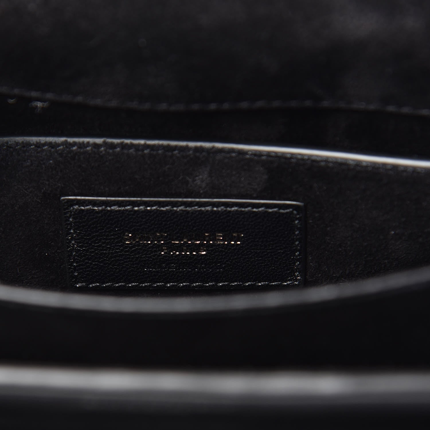 Saint Laurent Calfskin Medium Monogram Sunset Black 6 of 15