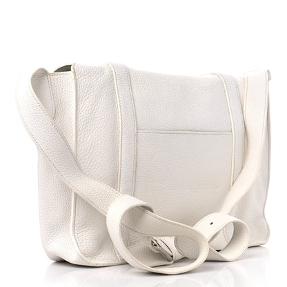 Hermes Taurillon Clemence Steve 35 White 3 of 15