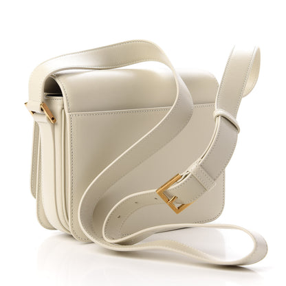 Saint Laurent Calfskin Le 61 Shoulder Bag White 3 of 10
