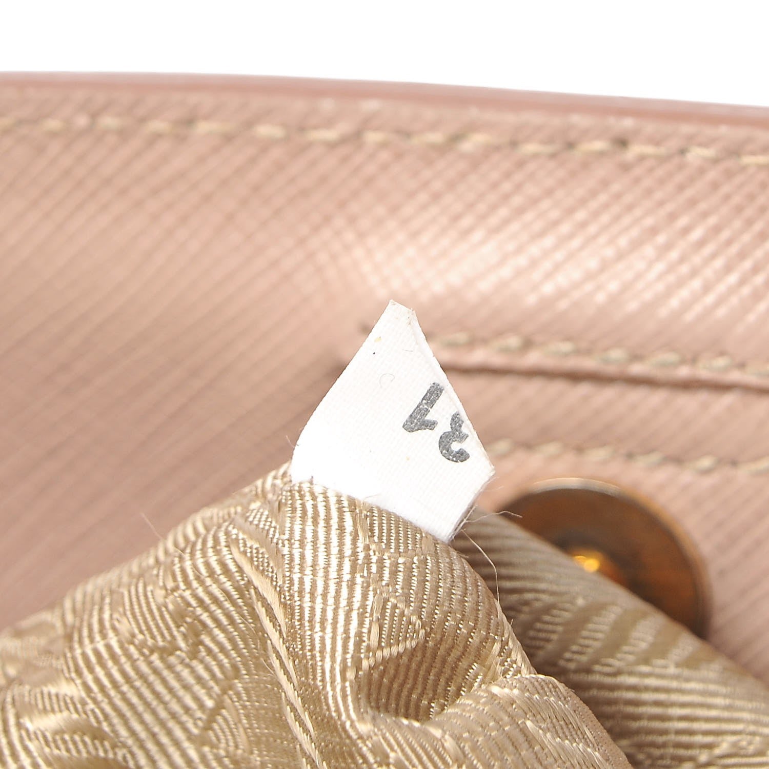 Prada Saffiano Lux Medium Tote Cammeo 9 of 22