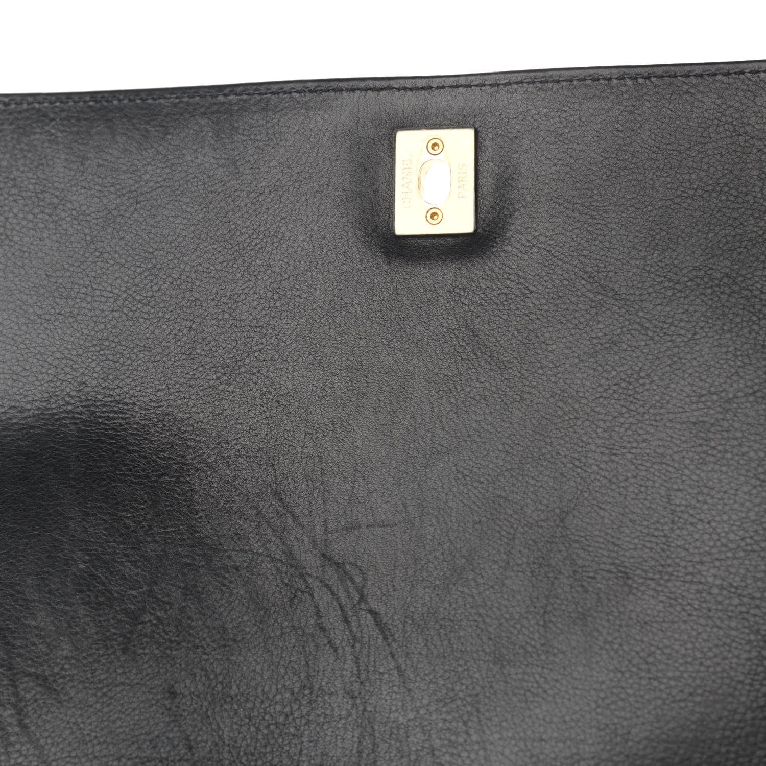 Chanel Lambskin Quilted Flap Shoulder Bag Black 11 of 15