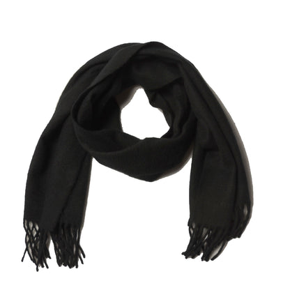 Hermes Cashmere Fringe Stole Black 1 of 5