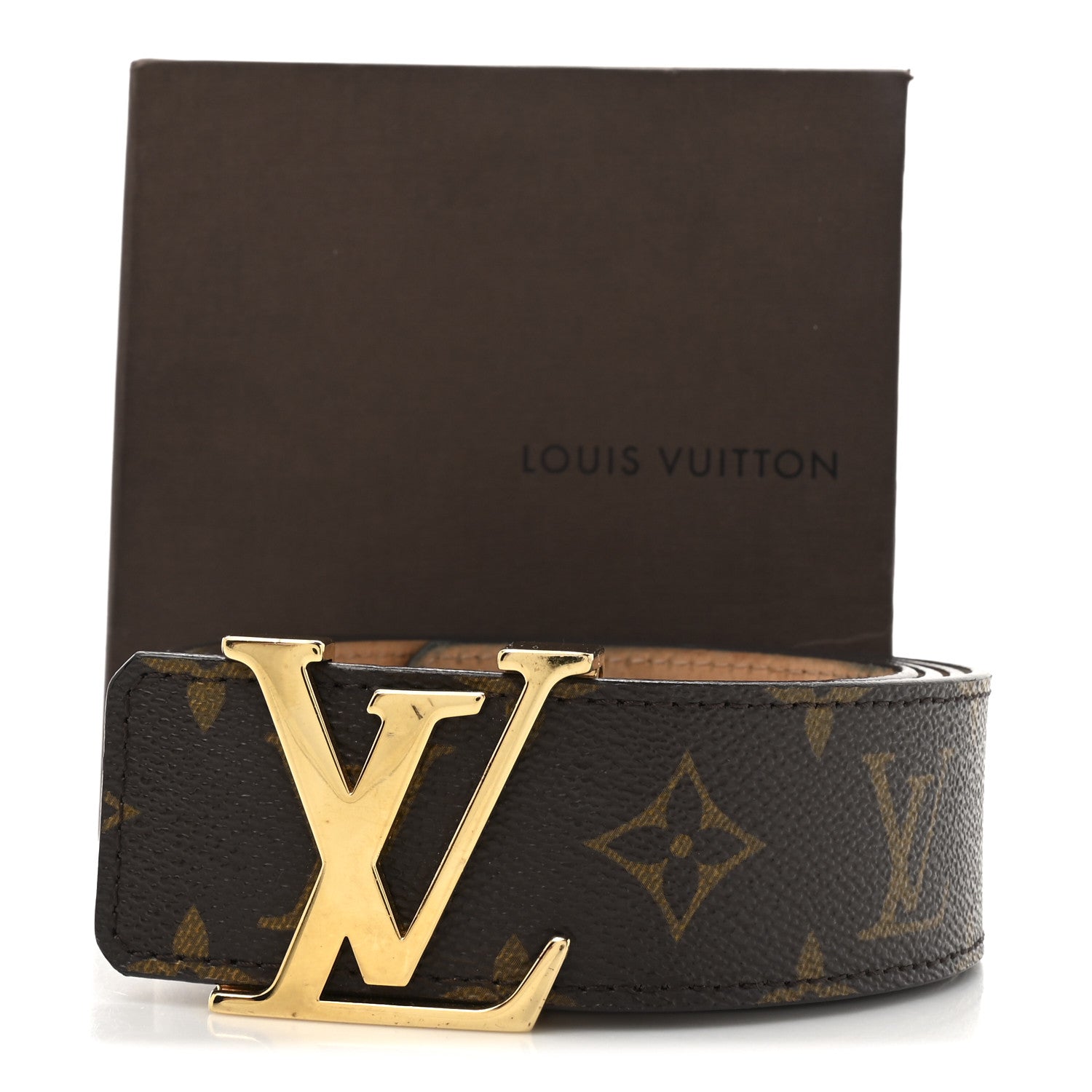 Louis Vuitton Monogram 40mm LV Initiales 110 44 Belt 10 of 10