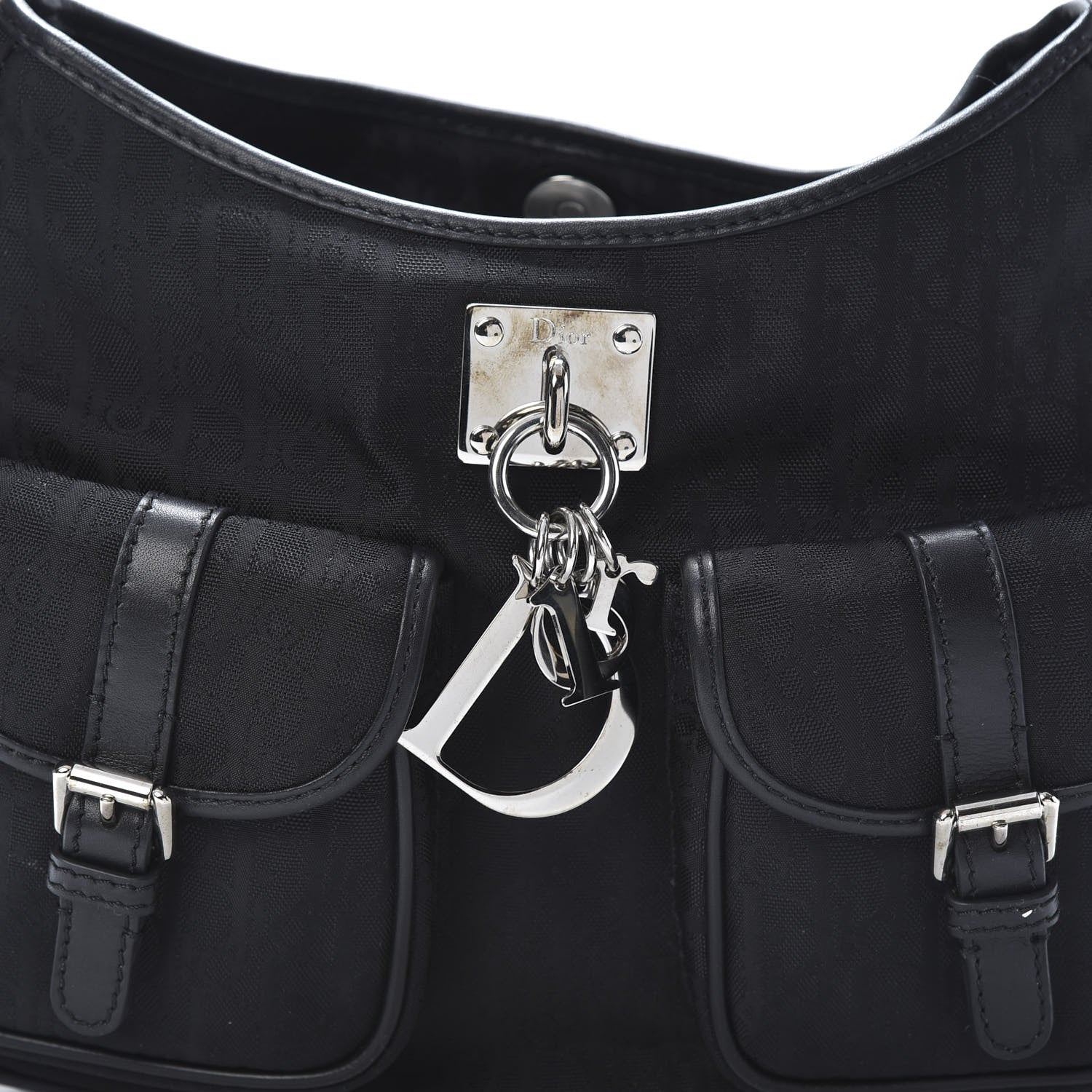 Christian Dior Diorissimo Lovely Hobo Black 8 of 11