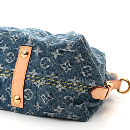 Louis Vuitton Denim Neo Cabby MM Blue 9 of 13
