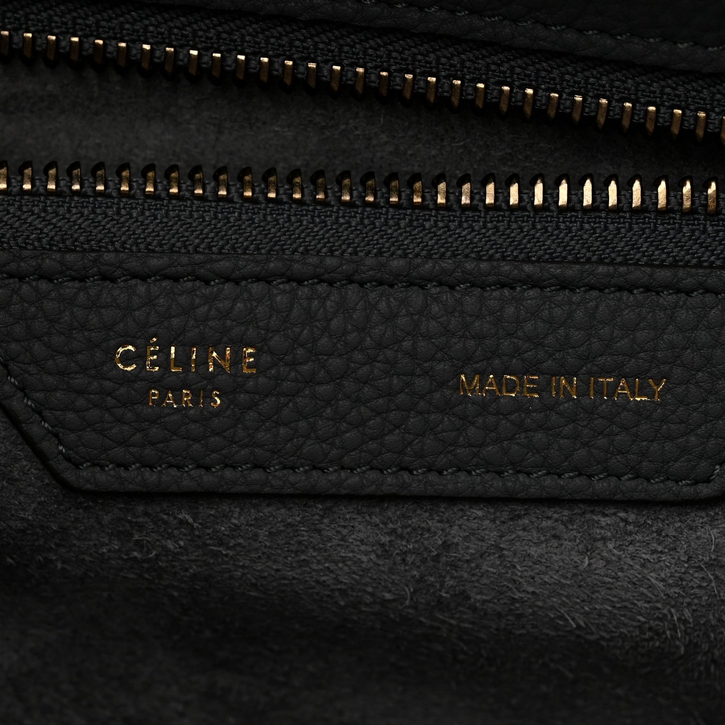 Drummed Calfskin Mini Luggage Kohl
