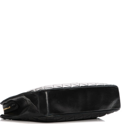 Chanel Lambskin Quilted Shopping Tote Black 5 of 9