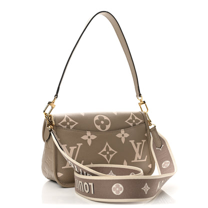 Louis Vuitton Empreinte Monogram Giant Diane Tourterelle Creme 3 of 12
