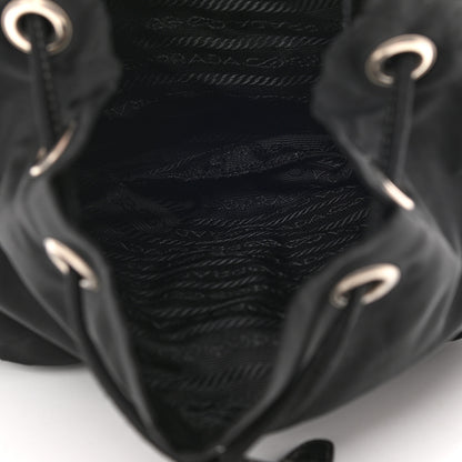 Prada Nylon Vela Medium Backpack Black 9 of 14
