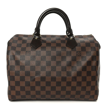 Louis Vuitton Damier Ebene Speedy 30 1 of 12
